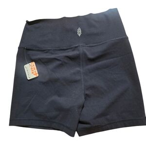 Free People FP Movement Women's Never Better Bike Shorts Large 5" inseam NWT!